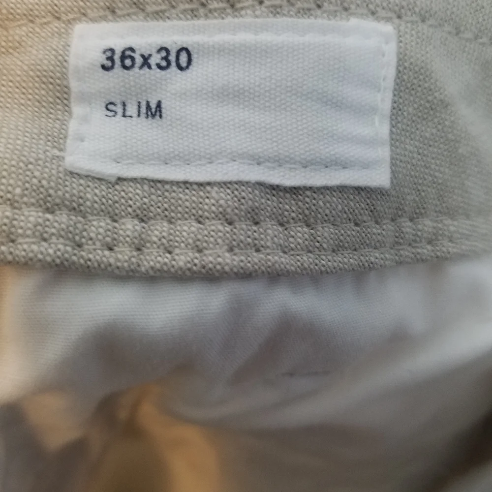 Gap linen blend pants